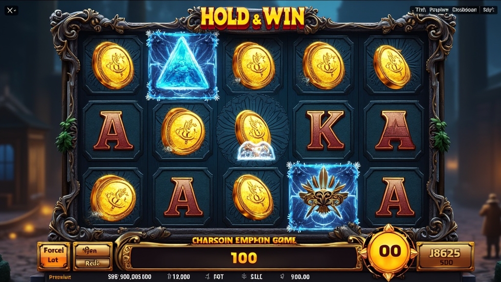 Slot Royal Joker con simboli bloccati e contatore dei respin attivo
