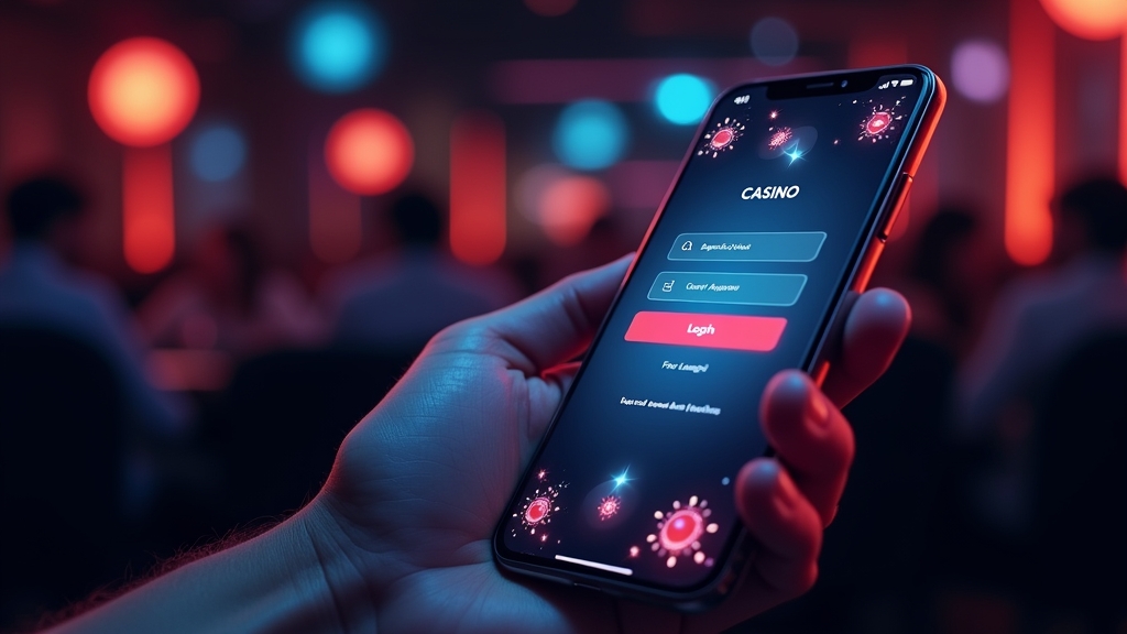 Schermata di accesso e registrazione dell'app Royal Joker su smartphone